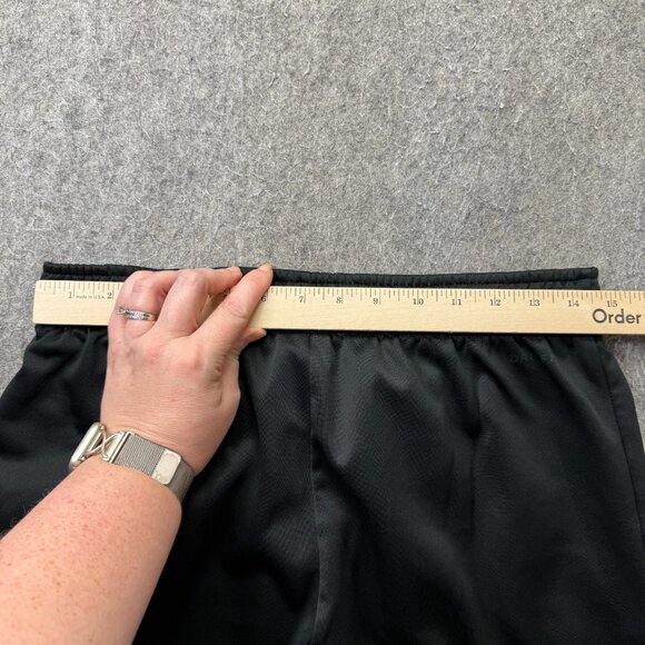 Nike Jogger Men M Black 28" Tapered Fleece DRI-FIT Sweatpants AO2370 b114 - Picture 9 of 16